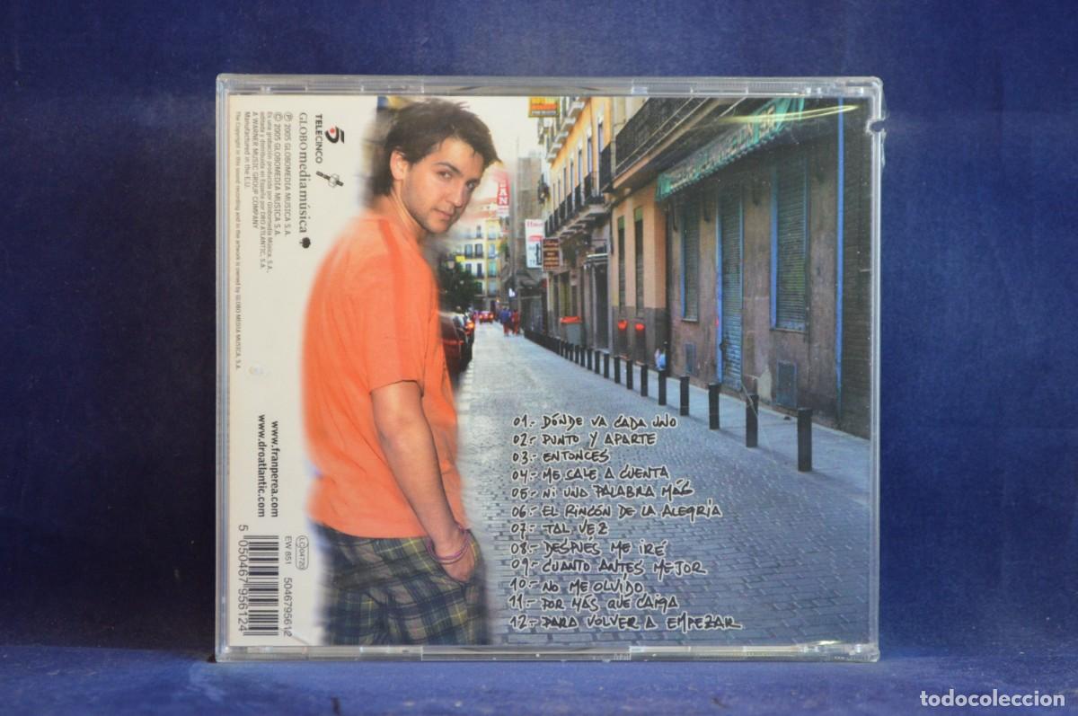 CDs de m&uacute;sica: FRAN PEREA - PUNTO Y APARTE - CD - Foto 2