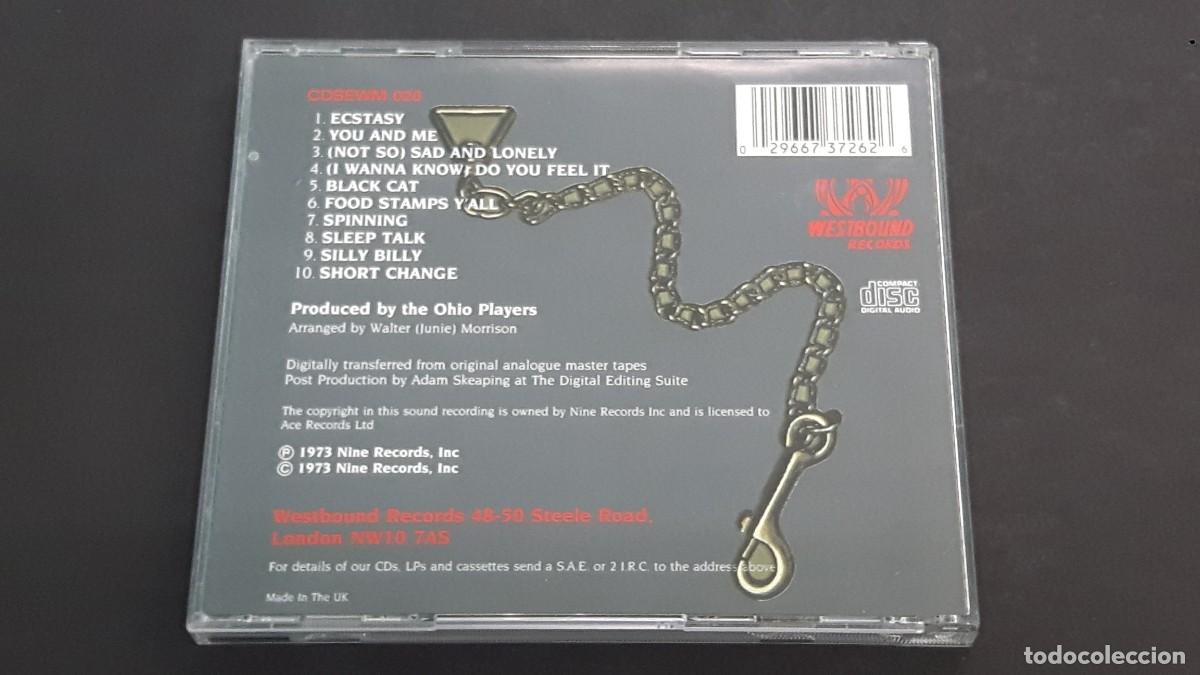 CDs de m&uacute;sica: CD ECSTASY - OHIO PLAYERS - Foto 3