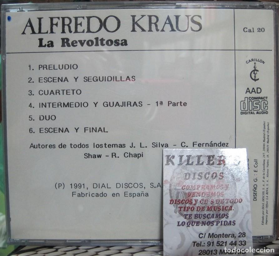 CDs de m&uacute;sica: La Revoltosa - Kraus - Foto 2