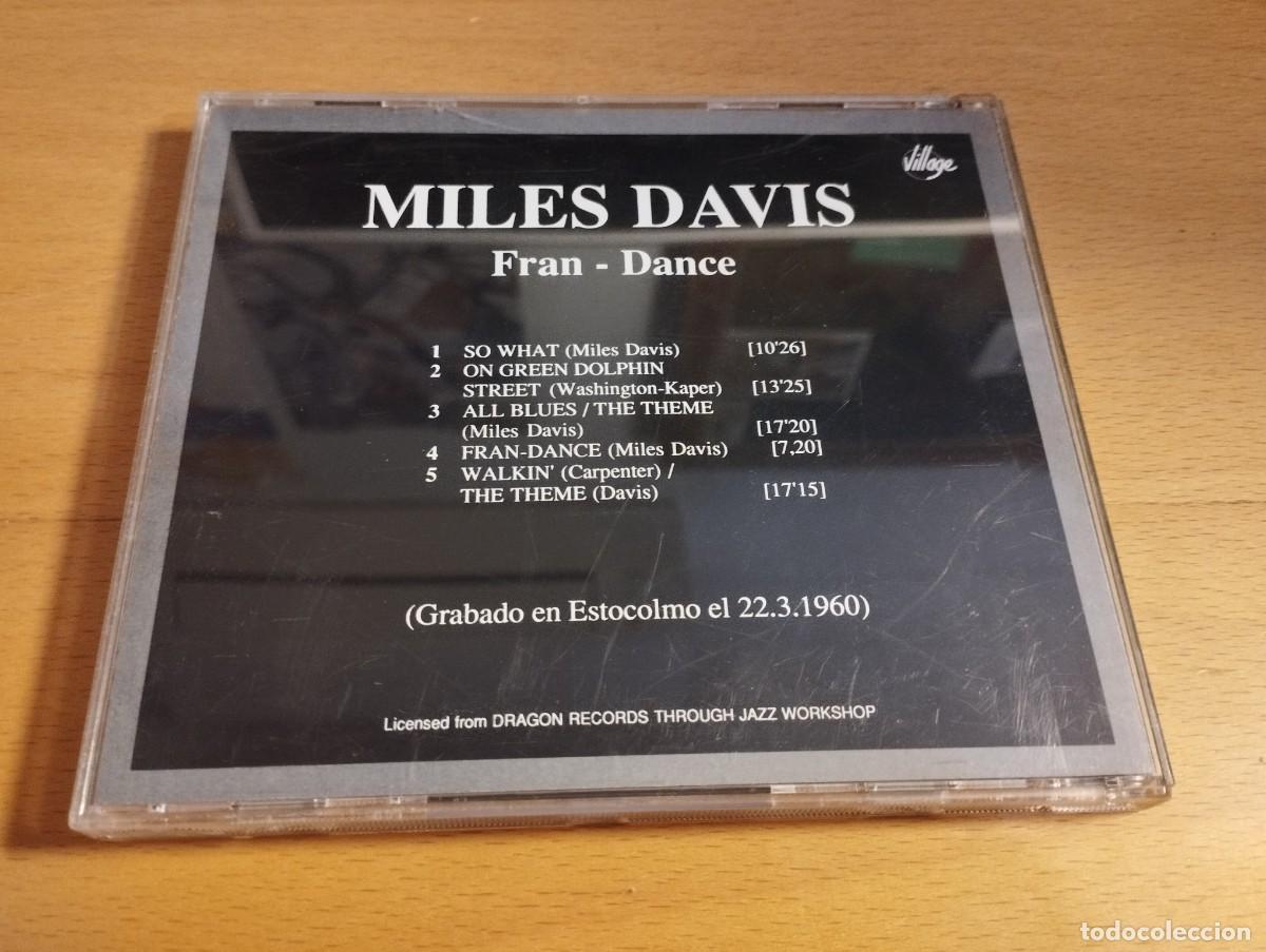 CDs de m&uacute;sica: MILES DAVIS. FRAN-DANCE (CD) - Foto 3