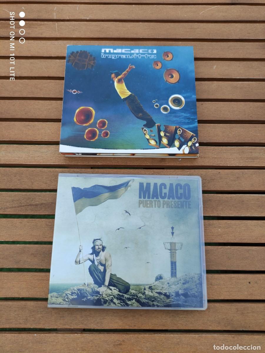 CDs de m&uacute;sica: LOTE MACACO . INGRAVITTE ( CD + DVD ) Y PUERTO PRESENTE ( CD ). - Foto 5