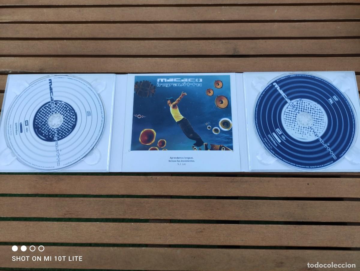 CDs de m&uacute;sica: LOTE MACACO . INGRAVITTE ( CD + DVD ) Y PUERTO PRESENTE ( CD ). - Foto 8
