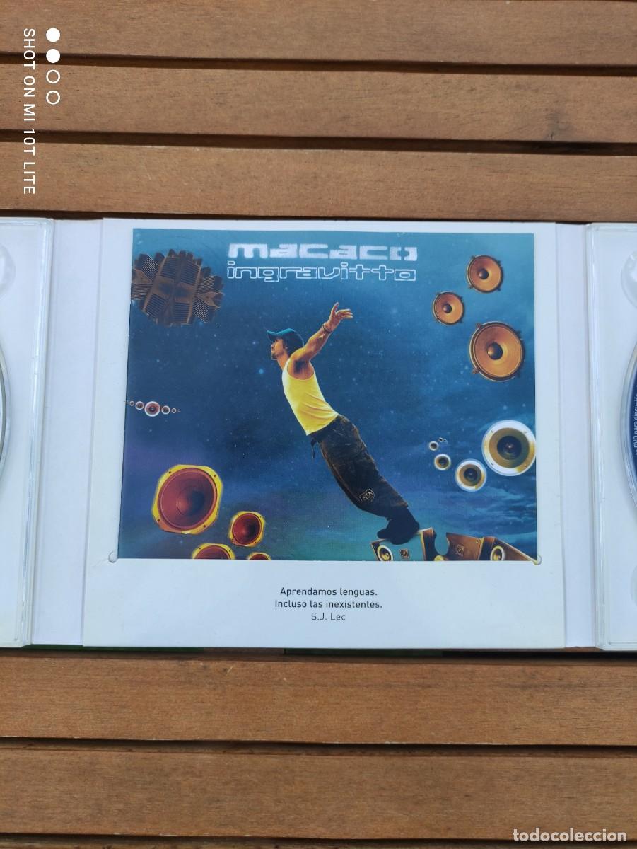 CDs de m&uacute;sica: LOTE MACACO . INGRAVITTE ( CD + DVD ) Y PUERTO PRESENTE ( CD ). - Foto 11