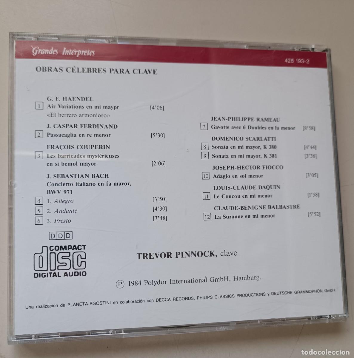 CDs de m&uacute;sica: PINNOK. GRANDES INTERPRETES - Foto 2