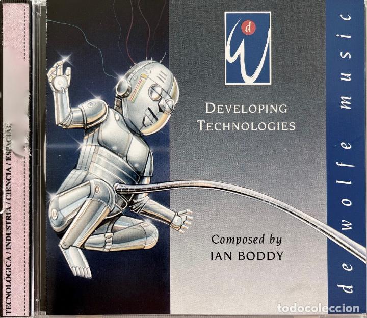 CDs de m&uacute;sica: IAN BODDY, DEVELOPING TECHNOLOGIES. MUSIC LIBRARY. DE WOLFE. CD - Foto 1