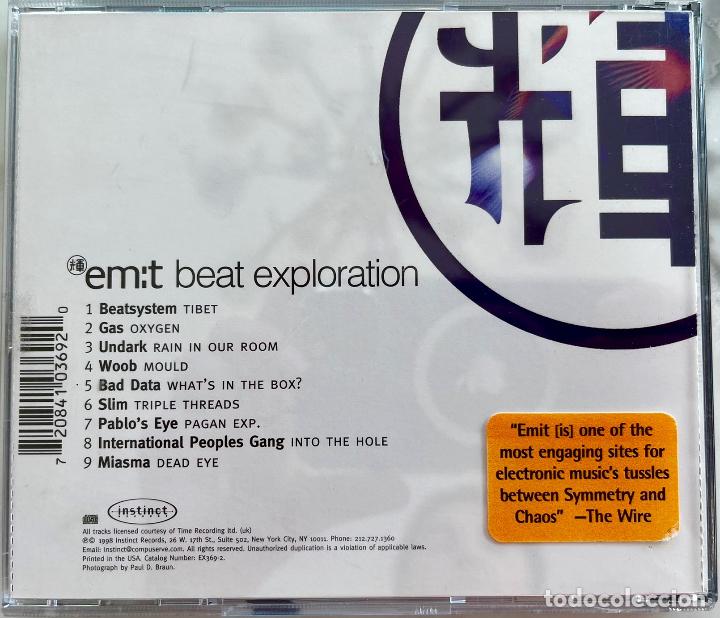 CDs de m&uacute;sica: EM T BEAT EXPLORATION. INSTINCT CD - Foto 2