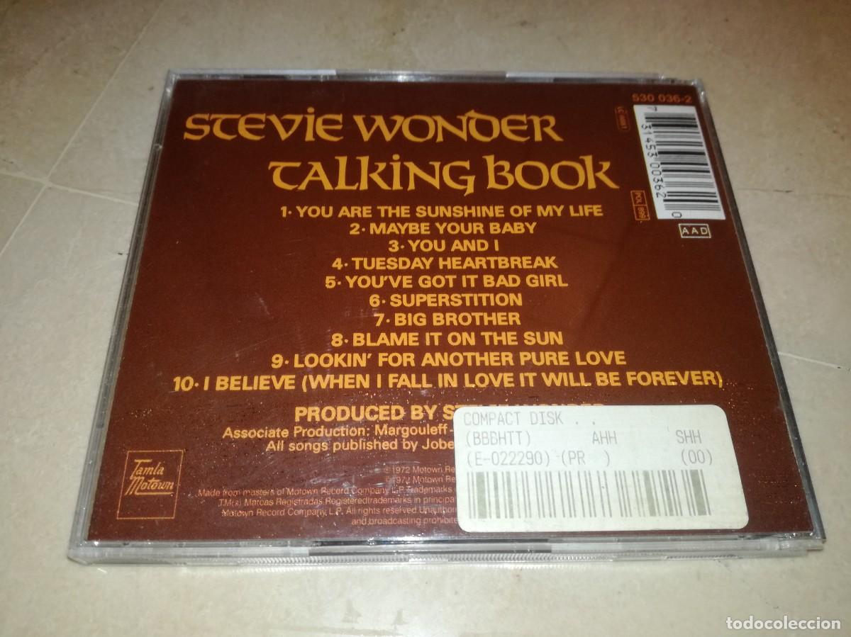 CDs de m&uacute;sica: STEVIE WONDER-TALKING BOOD - Foto 2