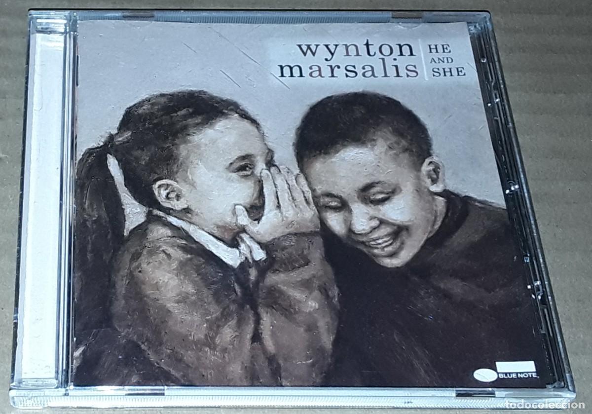 CDs de m&uacute;sica: CD - WYNTON MARSALIS - HE AND SHE - Foto 1