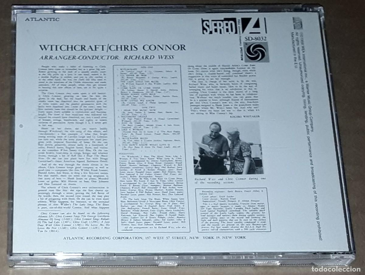 CDs de m&uacute;sica: CD - CHRIS CONNOR - WITCHCRAFT - Foto 2