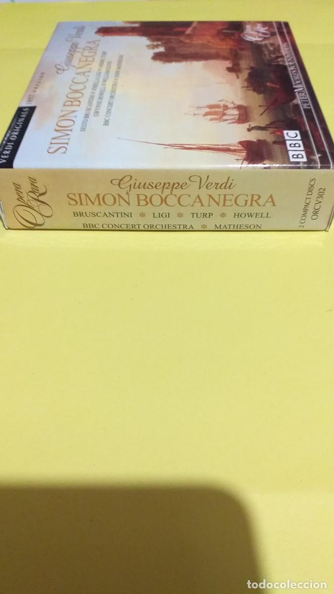 CDs de m&uacute;sica: GIUSEPPE VERDI-SIMON BOCCANEGRA (versi&oacute;n original de 1857) 2 cd - Foto 3