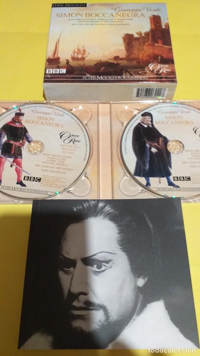CDs de m&uacute;sica: GIUSEPPE VERDI-SIMON BOCCANEGRA (versi&oacute;n original de 1857) 2 cd - Foto 7