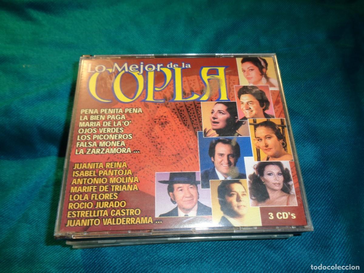CDs de m&uacute;sica: LO MEJOR DE LA COPLA. 3 CD&acute;S. IMPECABLE - Foto 1