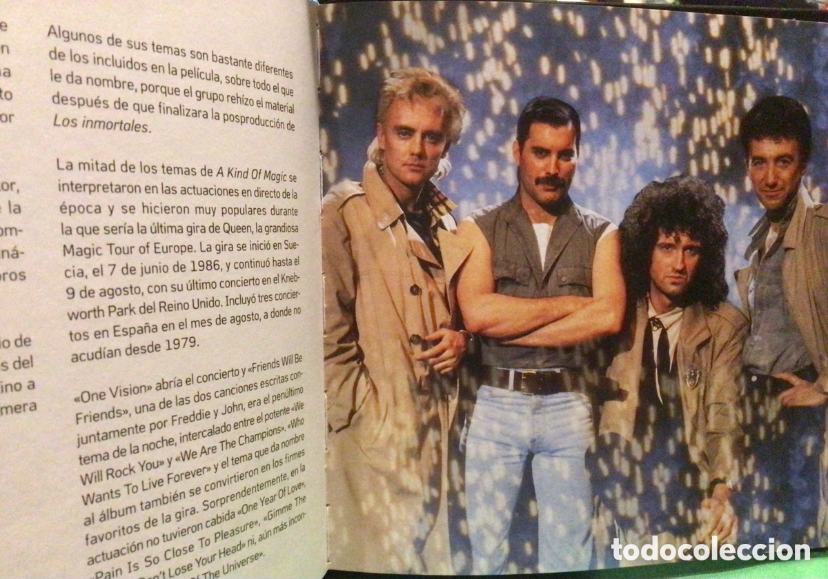 CDs de m&uacute;sica: QUEEN. A Kind Of Magic. Libro/CD - Foto 7