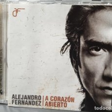 CDs de Música: ALEJANDRO FERNANDEZ (A CORAZON ABIERTO) CD 2004 PEPETO. Lote 372739474