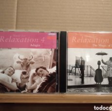 CDs de Música: MUSIC FOR RELAXATION 4 Y 3-ADAGIO/THE MAGIC OF MOZART-CD-LOTE PACK-. Lote 372753314