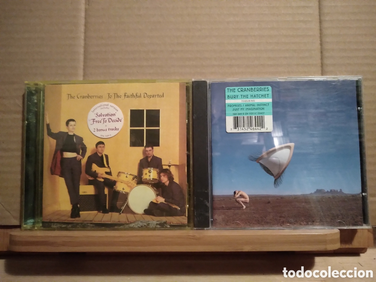 CDs de m&uacute;sica: THE CRANBERRIES-LOTE PACK 2 CDS-TO THE FAITHFUL DEPARTED-BURY THE HATCHET-