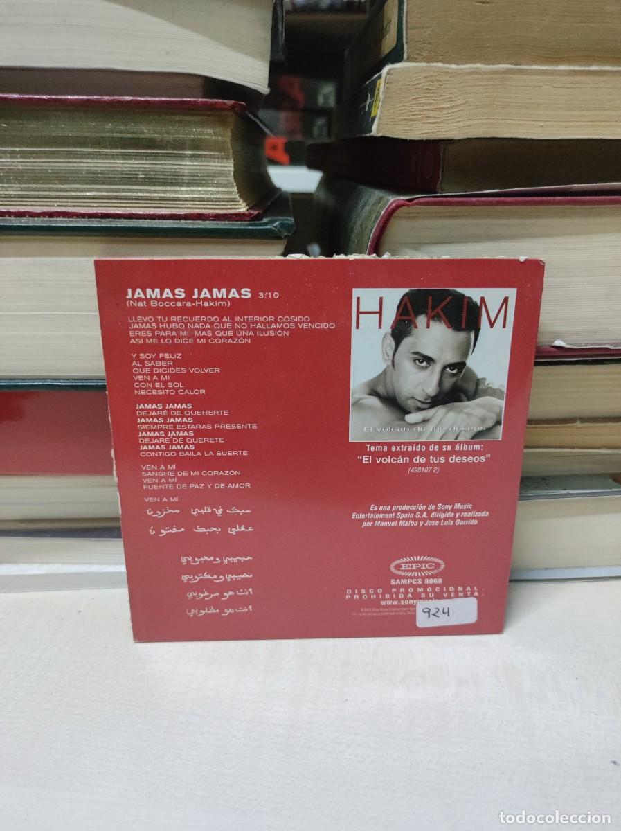 CDs de m&uacute;sica: Hakim &ndash; Jam&aacute;s Jam&aacute;s - Foto 2
