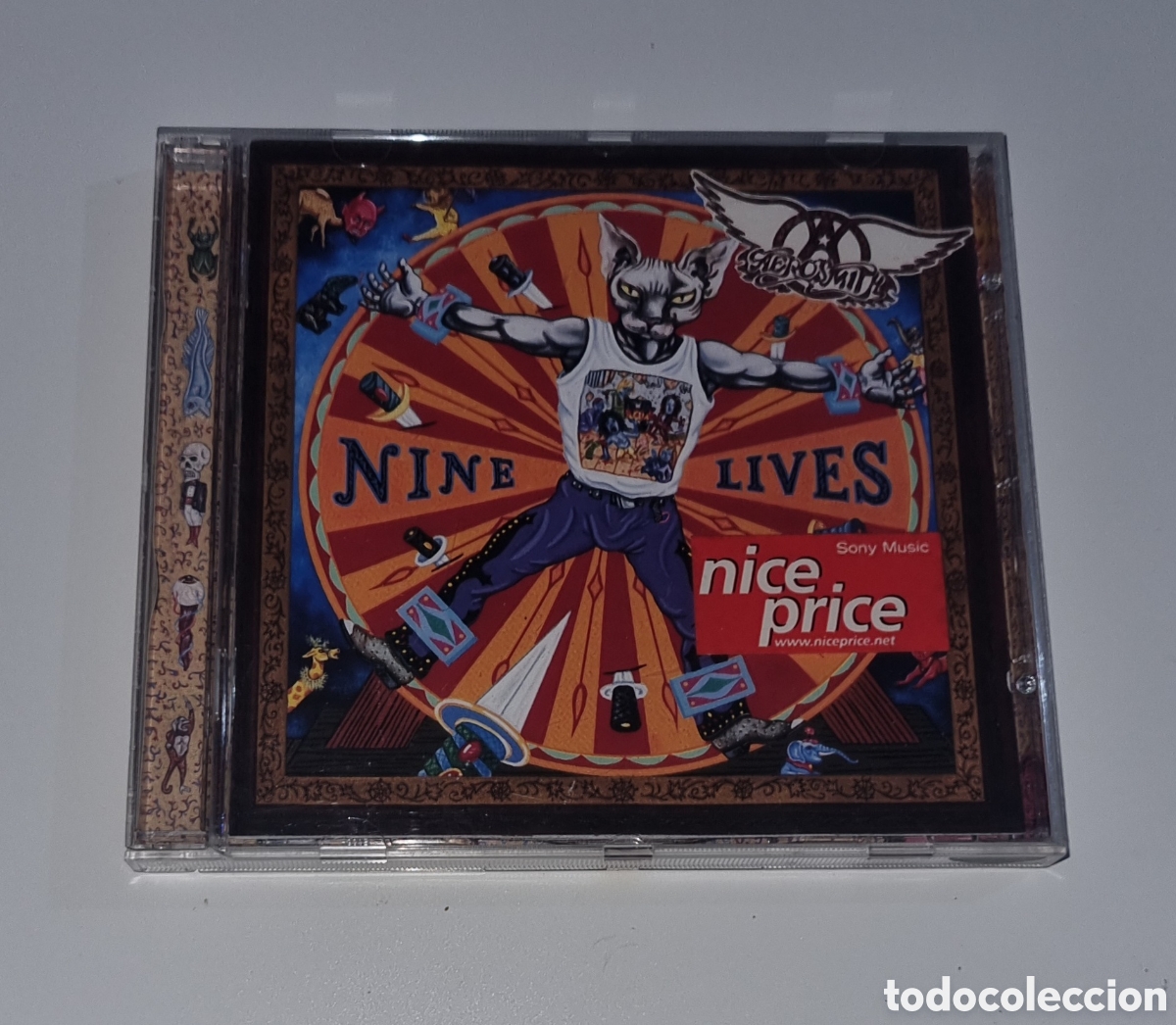 CDs de m&uacute;sica: AEROSMITH / CD / NINE LIVES - Foto 1