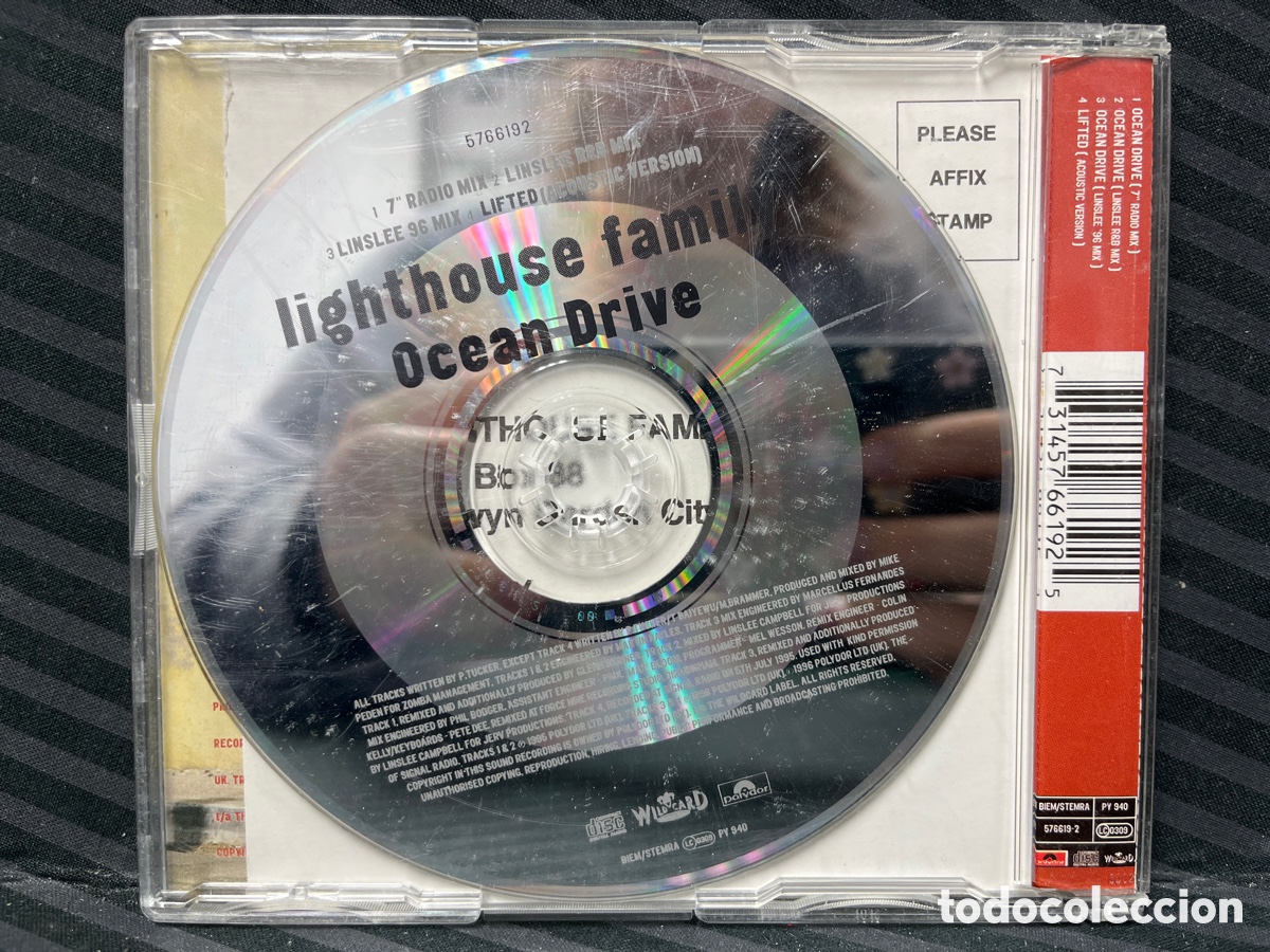 CDs de m&uacute;sica: Lighthouse Family - Ocean Drive (CD, Single) - Foto 2