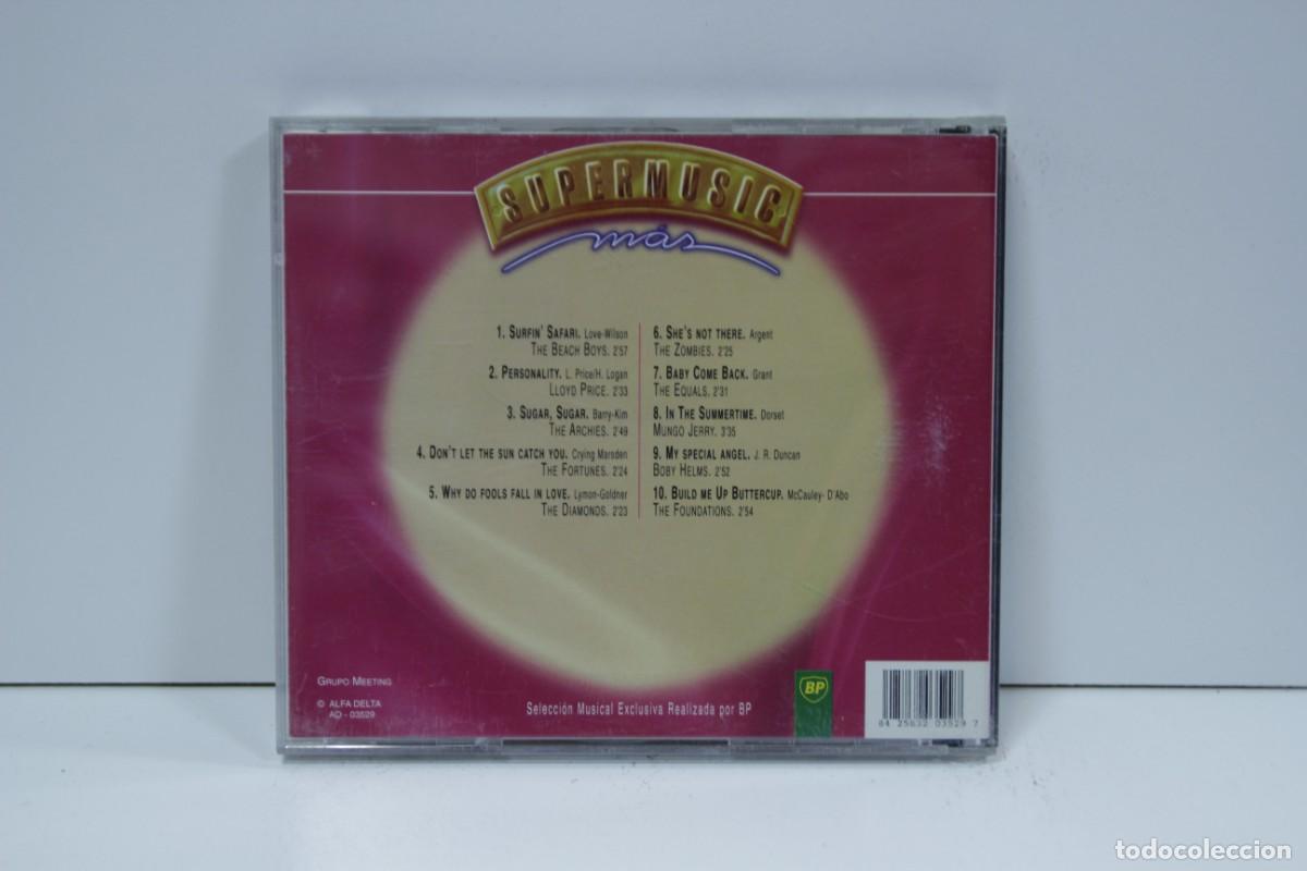 CDs de m&uacute;sica: DISCO CD. Supermusic M&aacute;s Los 60. COMPACT DISC. - Foto 2