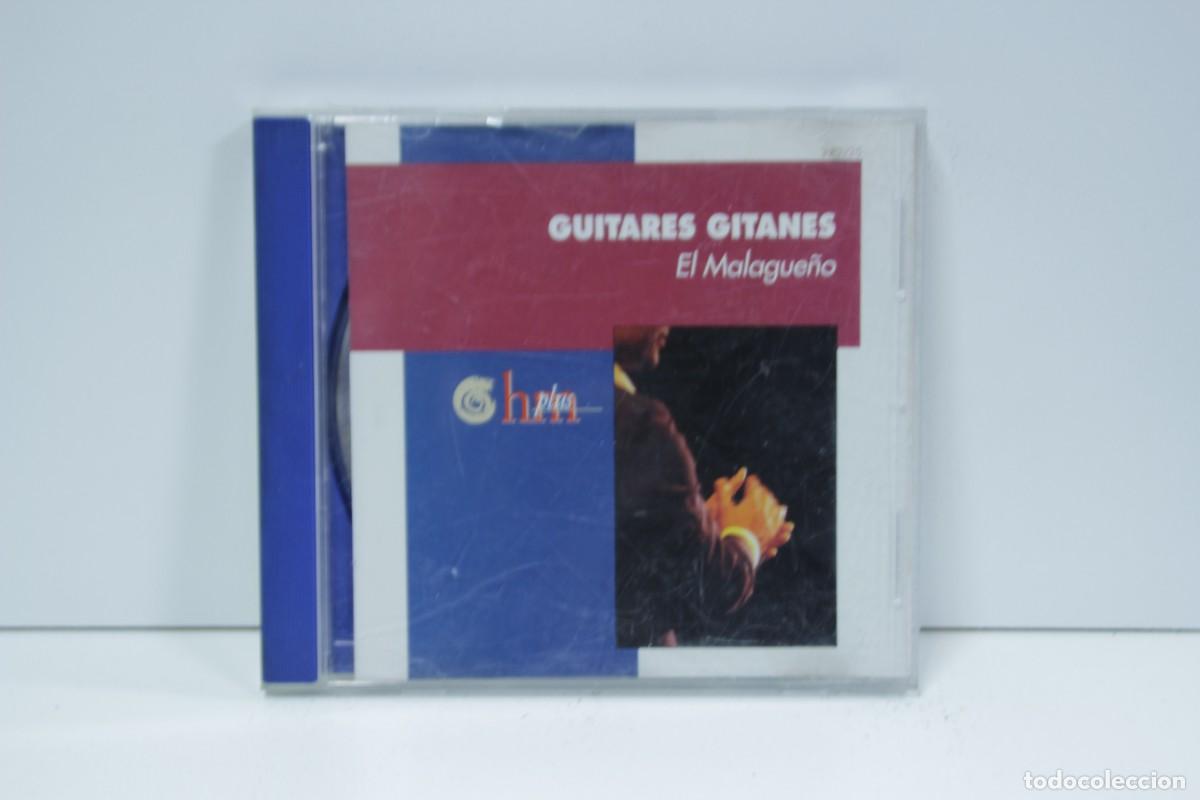 CDs de m&uacute;sica: DISCO CD. Guitares Gitanes - El Malague&ntilde;o. COMPACT DISC. - Foto 1