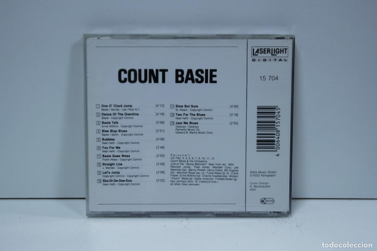 CDs de m&uacute;sica: DISCO CD. Count Basie &ndash; Count Basie. COMPACT DISC. - Foto 2