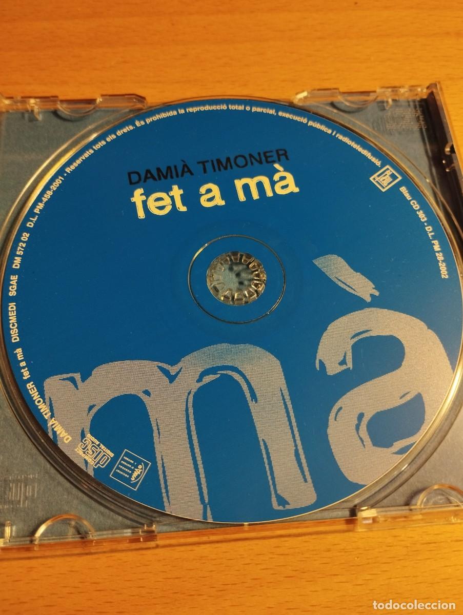 CDs de m&uacute;sica: DAMI&Agrave; TIMONER. FET A M&Agrave; (CD) - Foto 2