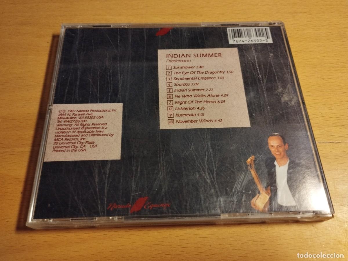 CDs de m&uacute;sica: FRIEDEMANN. INDIAN SUMMER (CD) - Foto 3