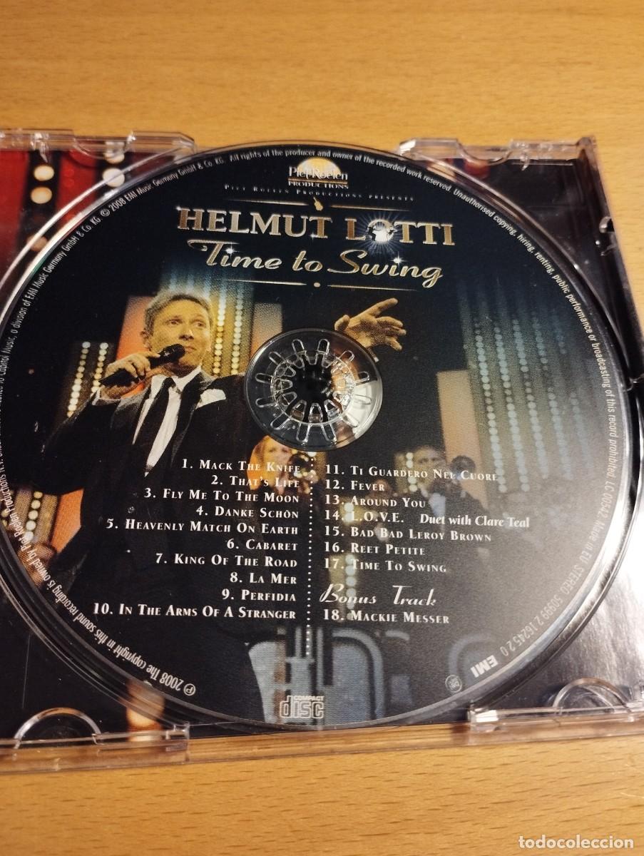 CDs de m&uacute;sica: HELMUT LOTTI. TIME TO SWING (CD) - Foto 2