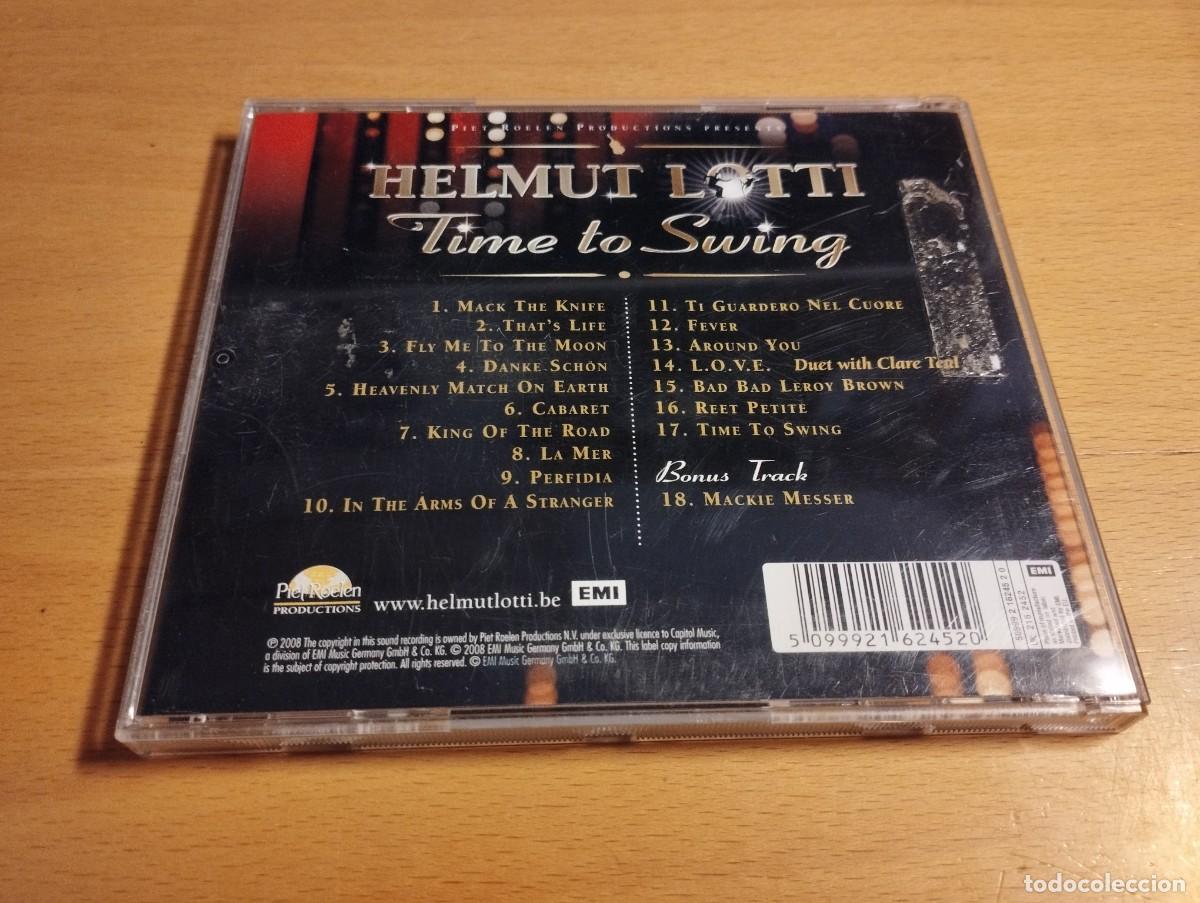 CDs de m&uacute;sica: HELMUT LOTTI. TIME TO SWING (CD) - Foto 3