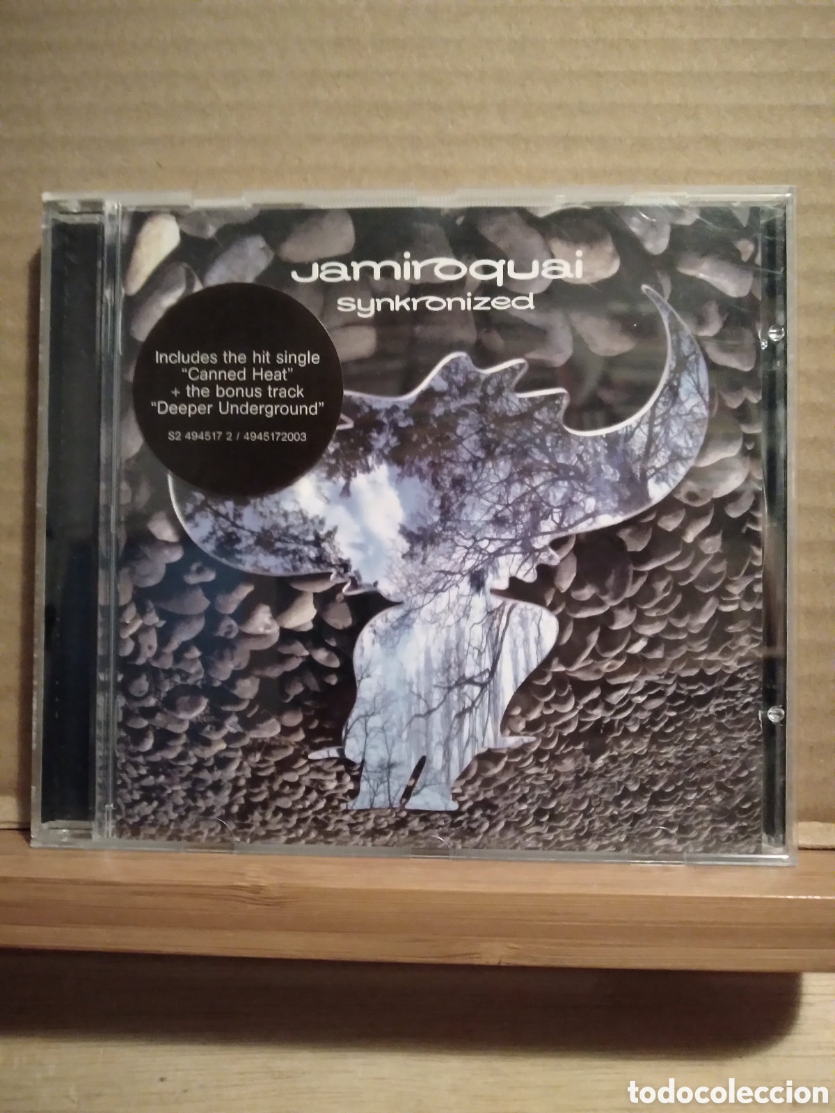 CDs de m&uacute;sica: JAMIROQUAI-SYNCRONIZED-CD LIMPIO DE MARCAS- - Foto 1