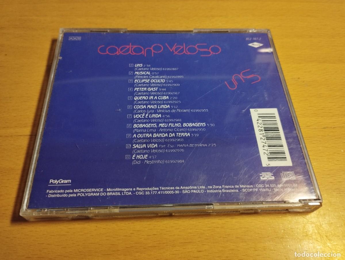 CDs de m&uacute;sica: CAETANO VELOSO. UNS (CD) - Foto 3