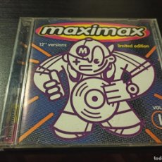 CD di Musica: VARIOS MAXIMAX VOL 1 - 12” VERSIONS - CD DOBLE MAX 1996 HARD TRANCE EUROHOUSE ITALODANCE