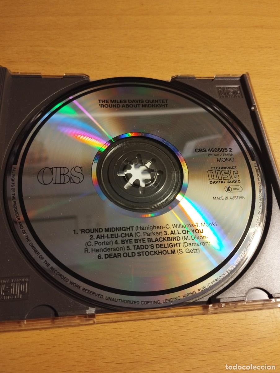 CDs de m&uacute;sica: MILES DAVIS. ROUND ABOUT MIDNIGHT (CD) - Foto 2