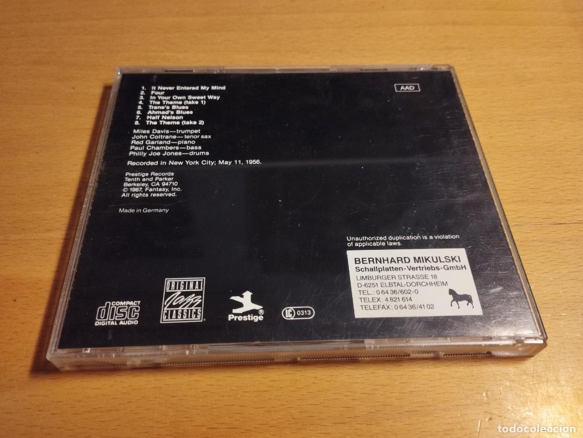 CDs de m&uacute;sica: WORKIN WITH THE MILES DAVIS QUINTET (CD) - Foto 3