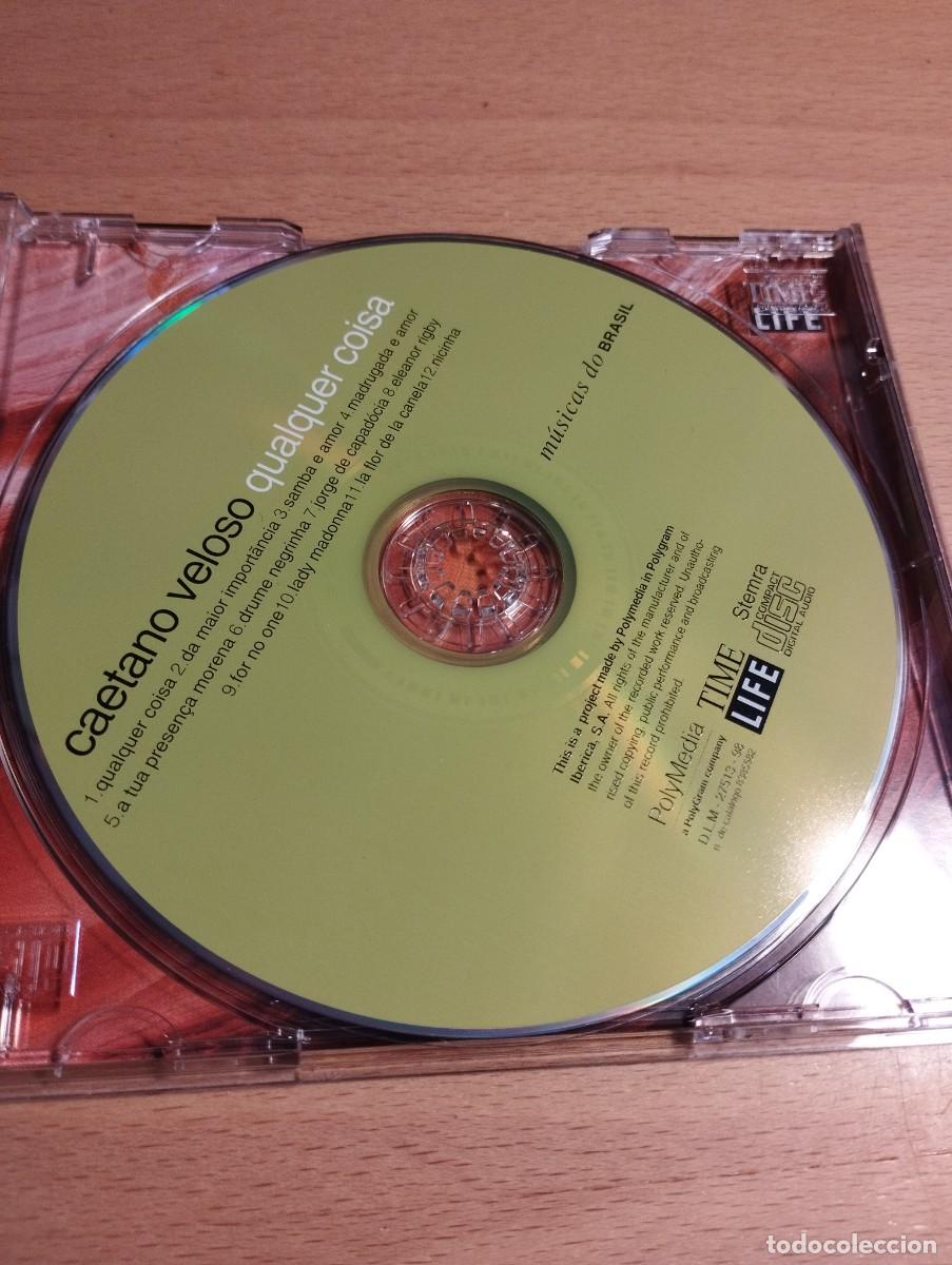 CDs de m&uacute;sica: CAETANO VELOSO. QUALQUER COISA (CD) - Foto 2