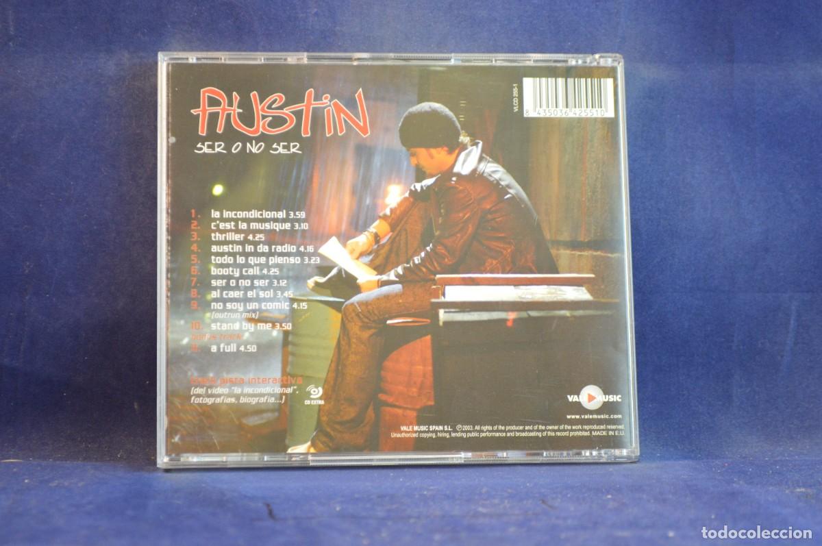 CDs de m&uacute;sica: AUSTIN &ndash; SER O NO SER - CD - Foto 2