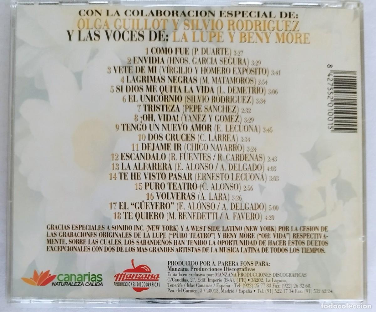 CDs de m&uacute;sica: LOS SABANDE&Ntilde;OS, BOLERO - Foto 2
