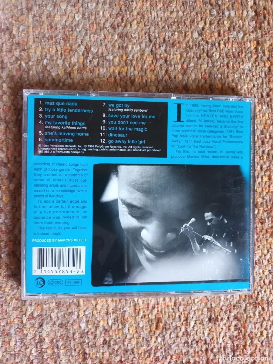 CDs de m&uacute;sica: Al Jarreau , Tenderness , CD 1994 , estado impecable, Jazz - Foto 2