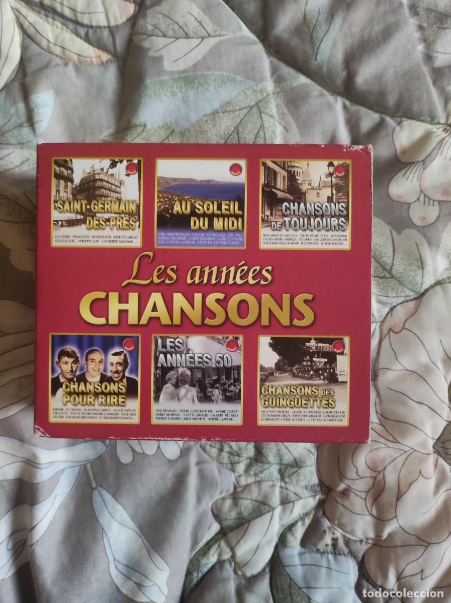 Musik-CDs: les ann&eacute;es chansons (box 6 cd) saint-germain des-pr&eacute;s + au soleil du midi + chansons de toujours + c