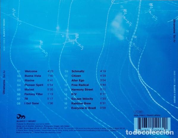 CDs de m&uacute;sica: Ultramarine &lrm;&ndash; Bel Air - Foto 2