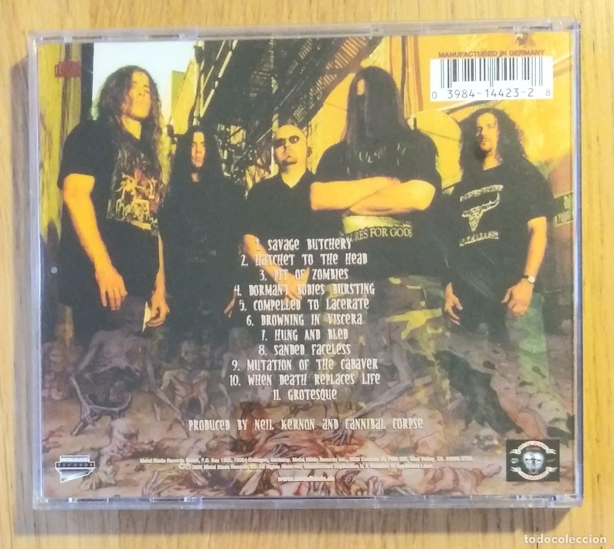 CDs de m&uacute;sica: CANNIBAL CORPSE: &rdquo;GORE OBSESSED&rdquo; CD 2002 DEATH METAL - Foto 2