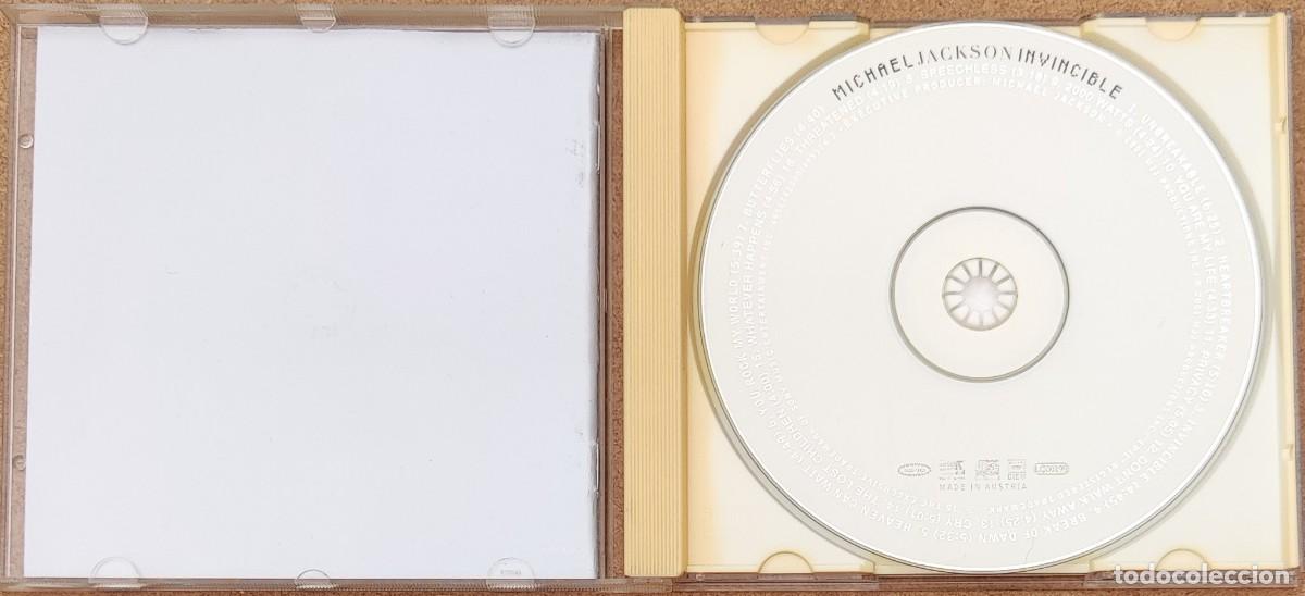 CDs de m&uacute;sica: MICHAEL JACKSON - INVINCIBLE (CD) 2001 - 16 TEMAS - Foto 2