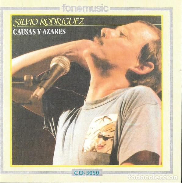 CDs de m&uacute;sica: Silvio Rodr&iacute;guez &ndash; Causas Y Azares - Foto 1