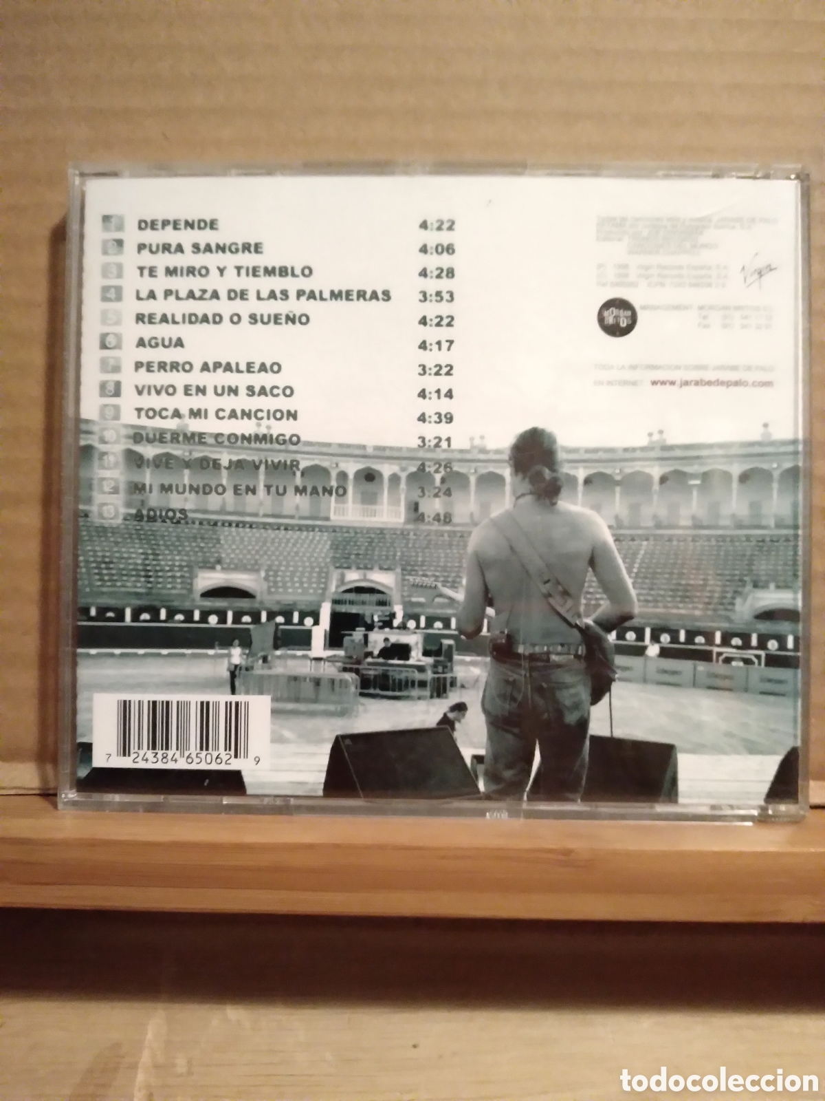 CDs de m&uacute;sica: JARABE DE PALO-DEPENDE-CD- - Foto 2