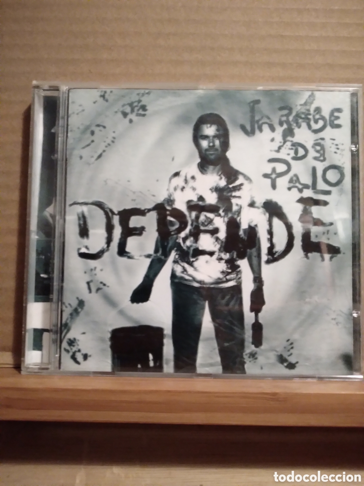 CDs de m&uacute;sica: JARABE DE PALO-DEPENDE-CD- - Foto 1