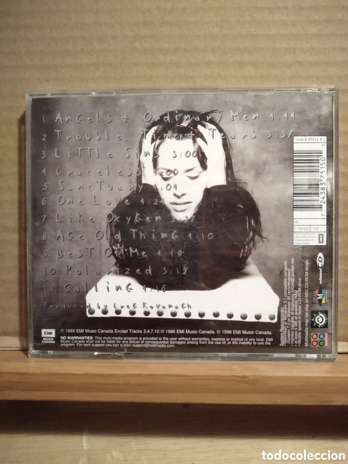 CDs de m&uacute;sica: WENDY LANDS-ANGELS & ORDINARY MEN-CD- - Foto 2