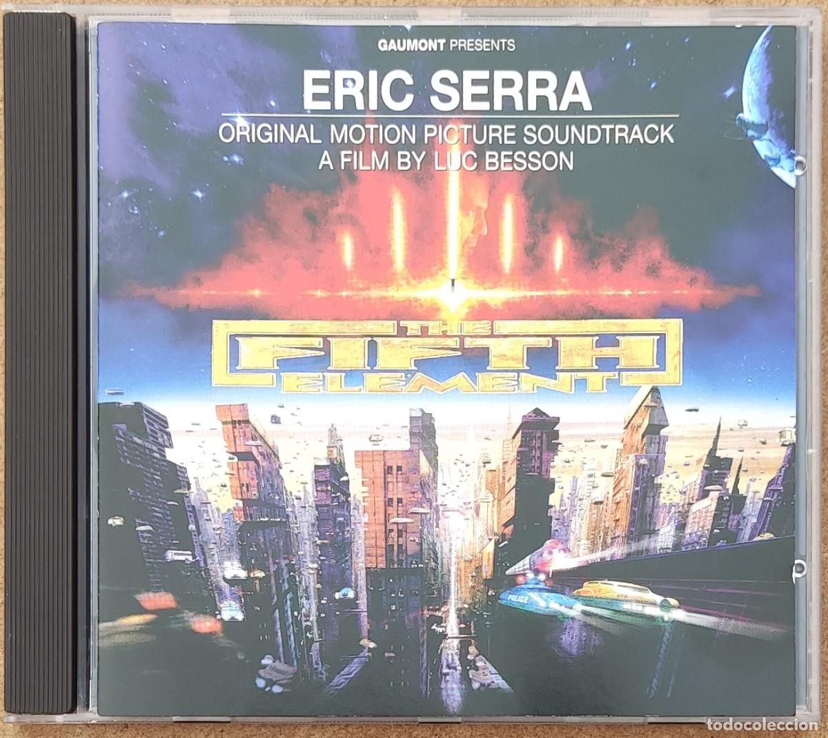 CDs de m&uacute;sica: ERIC SERRA - THE FIFTH ELEMENT (CD) 1997 - 25 TEMAS + BONUS - Foto 1