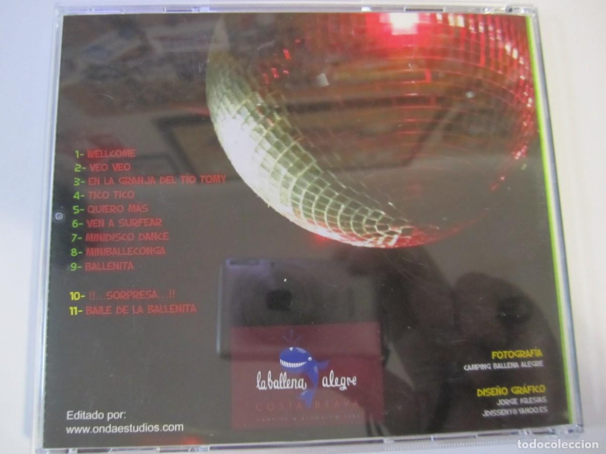 CDs de m&uacute;sica: cd camping la ballena alegre costa brava mini disco - Foto 2