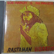 CDs de Música: CD BOB MARLEY & THE WAILERS RASTAMAN VIBRATION. Lote 374062344
